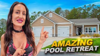 Inside Myrtle Beach Triple Crown Retreat: 3-Car Garage + Incredible Backyard Oasis [Home VLOG Tour]