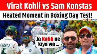 Virat Kohli's Heated Altercation with Aussie Debutant Sam Konstas | Boxing Day Test Drama