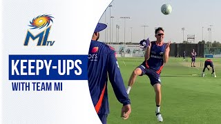 Team MI play keepy-ups in training | टीम की ट्रेनिंग में मस्ती | Dream11 IPL 2020