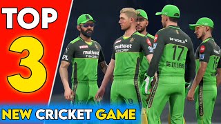 Top 3 Best Cricket Games For Android | 4K Graphics New Cricket Games