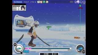 [Pangya][HD] Ice Cannon, Hole 1 / Par 4 / Chip in Eagle