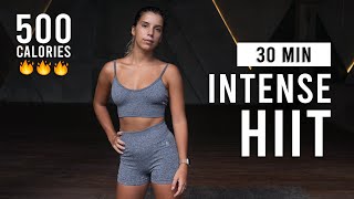 30 Min Intense HIIT Workout For Fat Loss (No Equipment, No Repeat, Home Workout)