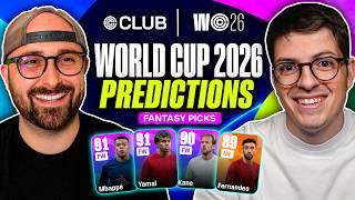 WORLD CUP 2026 PREDICTIONS 🏆