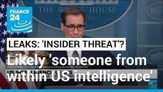 'Insider threat'? Leaks likely linked to 'someone from within the US intelligence establishment'