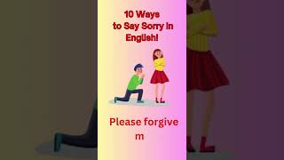 10 Apology Phrases to Improve Your English Skills | 10 Ways to Say Sorry in English | learn english