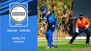 🔴 ECS Malta, Encore, 2023 | Finals Day | T10 Live Cricket | European Cricket