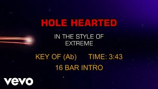 Extreme - Hole Hearted (Karaoke)