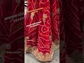 latest jaipuri bandhej gota patti work saree shortvideo viral bandhani saree trending latest