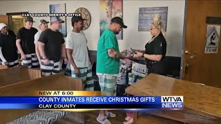 Inmates receive Christmas presents in Clay County