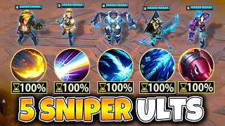 WE PLAYED 5 GLOBAL SNIPERS WITH 100% CDR AND SPAMMED OUR ULTIMATES ALL GAME!