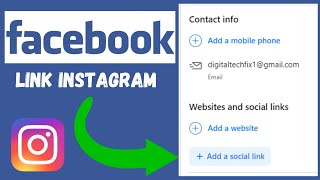 How to Link Instagram to Facebook on Laptop/PC 2023