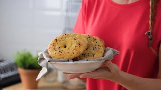 Cómo hacer BAGELS 🥯 keto, sin harina!