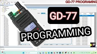 Radioddity GD-77 , Programing Using Original Software