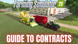 GUIDE TO CONTRACTS - Farming Simulator 25