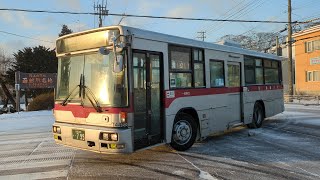 83系統　税関前行で運行するT4463の回送　広野町へ[2024年12月27日時点]