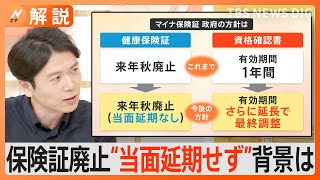 保険証廃止“当面延期せず” 　政府内も混乱…マイナンバーカードのメリット見えぬまま【Ｎスタ解説】｜TBS NEWS DIG