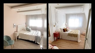 🔥 TRANSFORMACIÓN IMPRESIONANTE: De un DORMITORIO MINIMALISTA a un ENCANTO de ESTILO FRANCÉS ✨