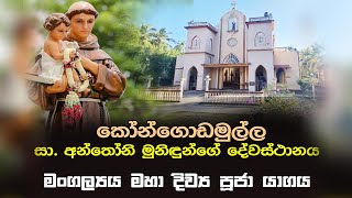 කෝන්ගොඩමුල්ල, ශු.අන්තෝනි මුනිදුන්ගේ දේවස්ථානයේ මංගල්‍ය මහා දිව්‍ය පූජා යාගය - 2023