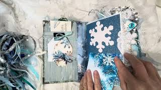 Winter Woods Junk Journal with Scriptures