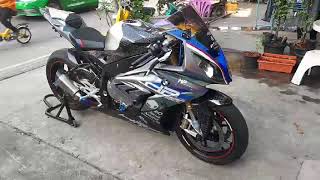 #รีวิว S1000RR/R.  ( ติดตั้งท้ายสั้นพับได้ 7Speed) BY Pjshop Racing.