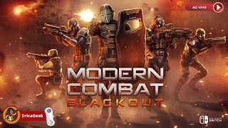 🔴Modern Combat Blackout - Jogando com Amigos e Inscritos - Nintendo Switch