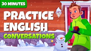 30 stories to learn English | Practice with English Conversations