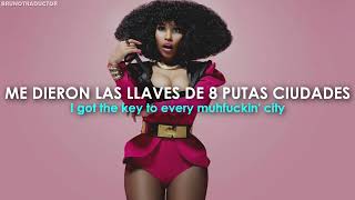 Nicki Minaj - Girls Fall Like Dominoes // Lyrics + Español