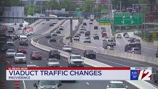 RIDOT announces traffic changes at Providence viaduct