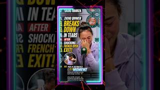 Zheng Qinwen BREAKS DOWN in Tears After SHOCK French Open Exit!