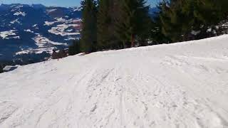 Kaiserwetter -Skiwelt Wilder Kaiser am 25.01.2022