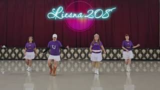 Lambada 24 Line Dance, Choreo, Anggia Ridjal \u0026 Hapoy Bee (INA), Liesna 208 LD, November 2024