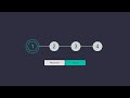 Glowing Responsive Steps/Progress Bar/Pagination with Navigation Buttons (HTML, CSS, JavaScript)