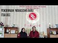 PENERIMAAN MAHASISWA BARU - ITBA DCC