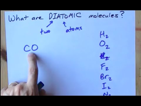 Are diatomic molecules examples of covalent bonds?