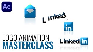 Linkedin Logo Animation Masterclass In Adobe After Effects - After Effects Tutorial - No Plugins.