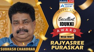 MR. SUBHASH CHANDRAN - RAJYASREE PURASKAR