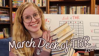 March Deck of TBR Game || bring on the CHAOS...