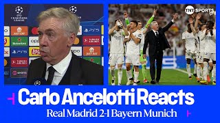 "BEST SQUAD EVER!" 😳 | Carlo Ancelotti | Real Madrid 2-1 Bayern Munich | UEFA Champions League