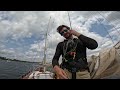 how to climb your sailboat mast alone. ep 8