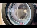 Steady Samsung EcoBubble washing machine is spinning at 1400rpm