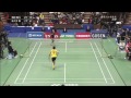 全日本総合バドミントン2015 桃田賢斗 vs 佐々木翔 スーパーショット