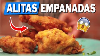 Alitas Empanadas en Bacalaitos