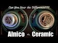 Speaker SHOOTOUT! Ceramic vs. Alnico