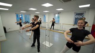 Ballet class for Beginners #balletlessons #beginners