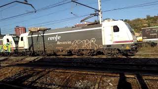 Renfe Series 253 Bombardier TRAXX, Electric freight locomotive train