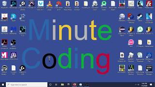 Minute Coding (HTML) (CSS) (JavaScript) (PHP) Installing Notepad++