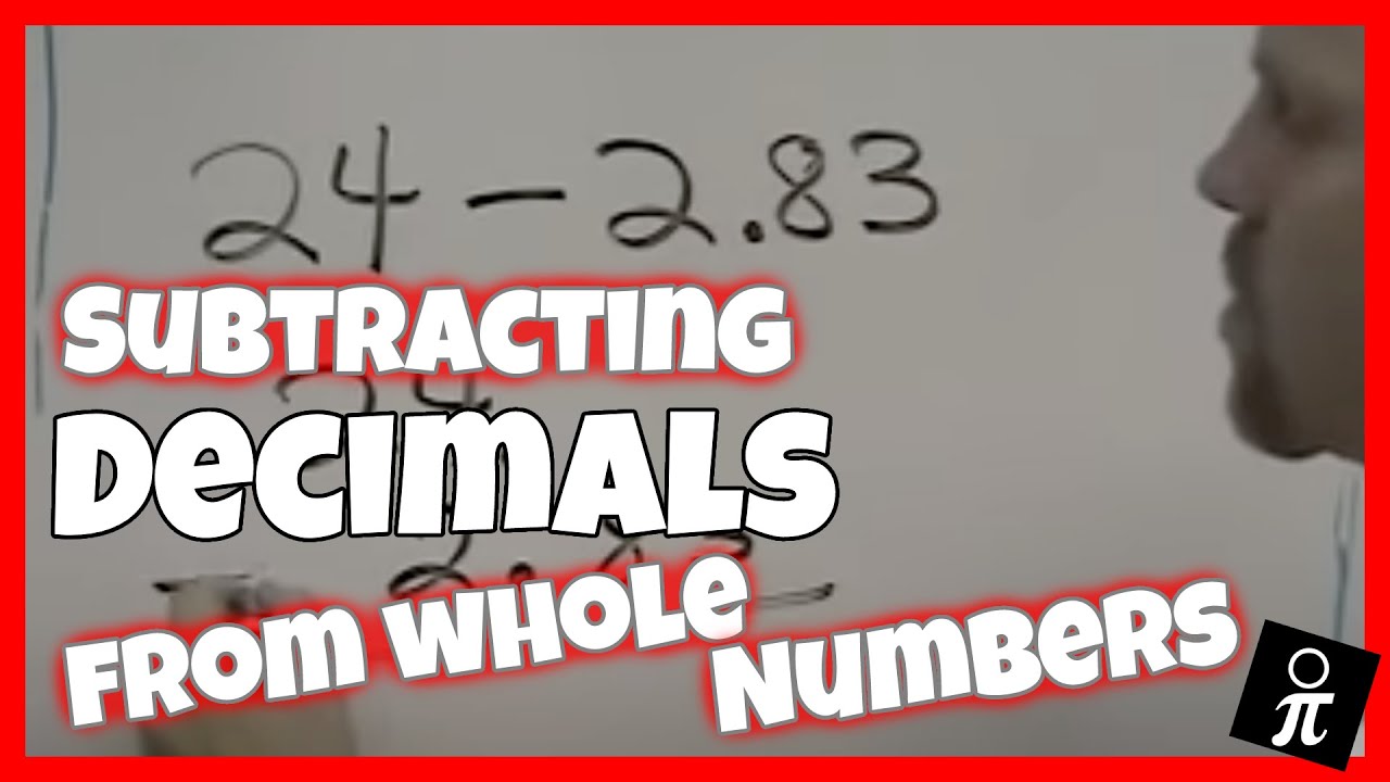 Long Subtraction Decimals