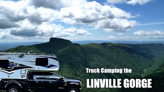 Truck Camping Linville Gorge