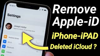 How To Remove Apple iD Without Password Any iPhone 2024 ( Delete iCloud Account Without Password