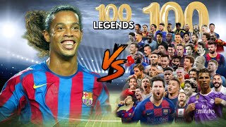 Ronaldinho VS 💯 Legends 💥 ULTRA BOSS Final 💪🔥